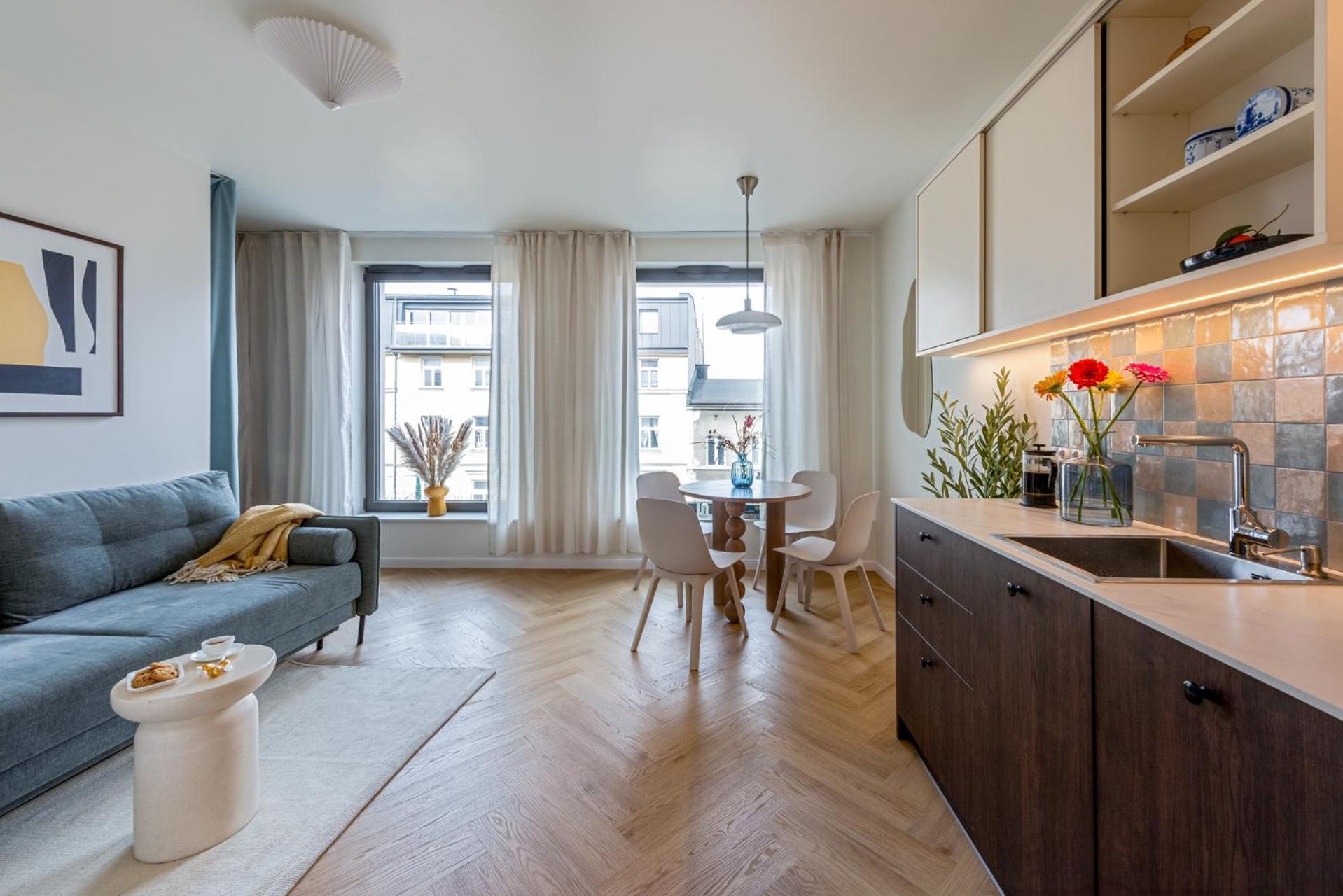 Wawel View Stylish Apartment - Kosciuszki 22 Krakow Bagian luar foto